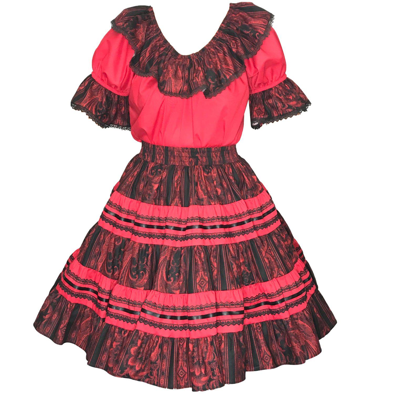 square dance dress